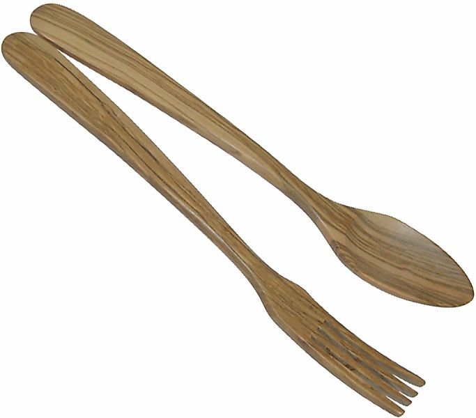 BERARD FRANCE 1892 Salatbesteck "Provencal" Olivenholz, 35 cm günstig online kaufen