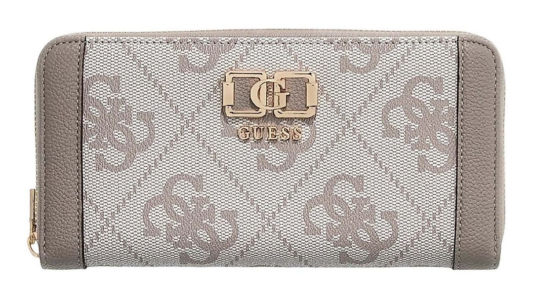 Guess Geldbörse Logo Large Zip Around Wallet günstig online kaufen