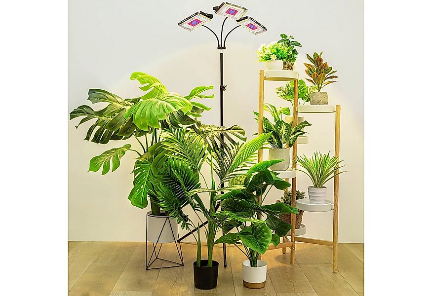 MUPOO Pflanzenlampe LED Pflanzenlicht Vollspektrum mit Ständer,60-160cm höh günstig online kaufen
