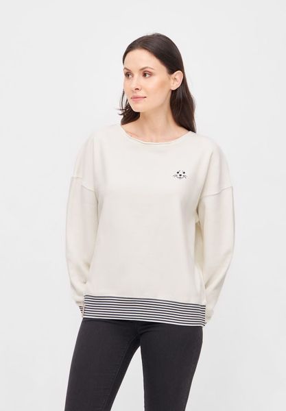 Derbe Sweatshirt Robbenschnute_Striped Sweatshirt Damen (1-tlg) günstig online kaufen