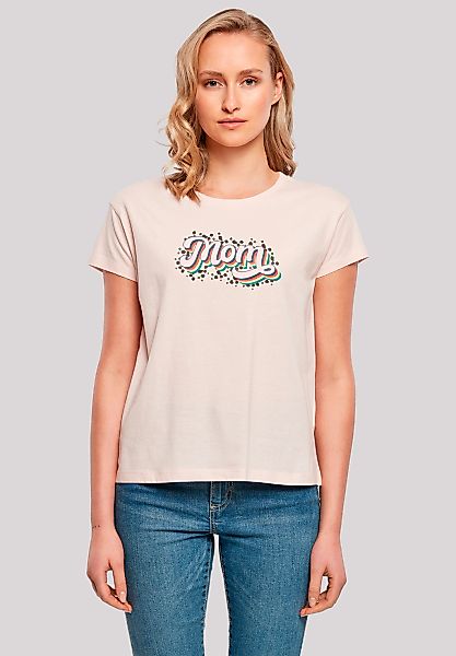 F4NT4STIC T-Shirt "Muttertag Mama Schriftzug Regenbogen", Premium Qualität günstig online kaufen
