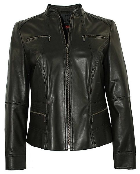 Maddox Lederjacke Clari MADDOX - Damen Lederjacke Lammnappa schwarz günstig online kaufen