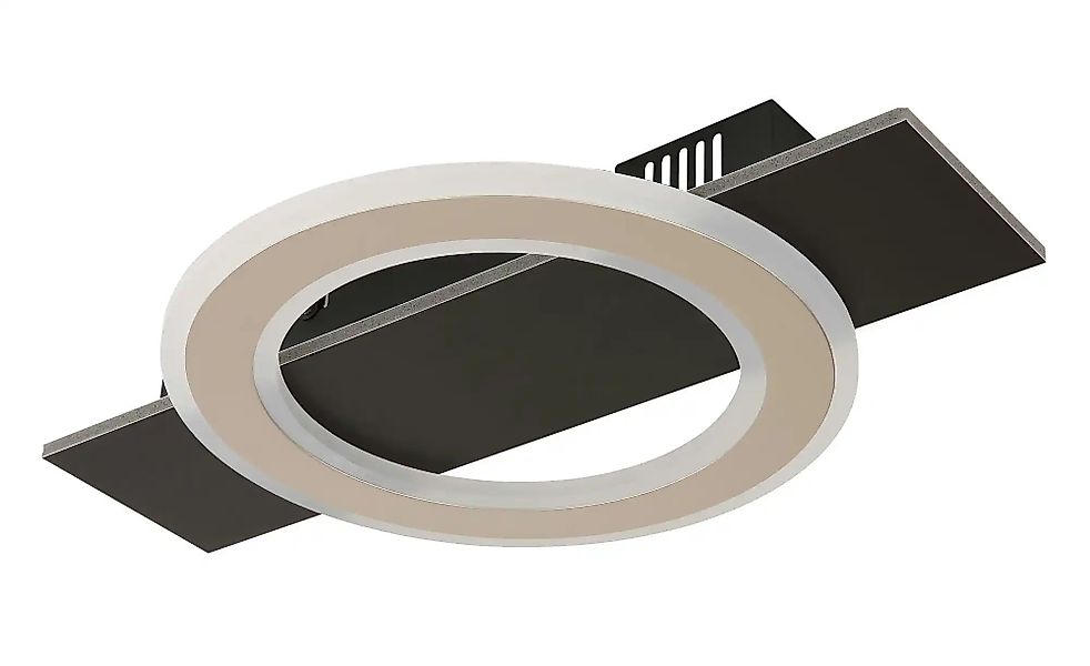 Globo Lighting Deckenleuchte   ¦ schwarz ¦ Maße (cm): B: 44 H: 5,2 Lampen & günstig online kaufen