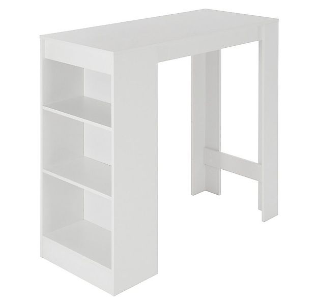 ML-DESIGN Bartisch Bistrotisch mit 3 Ablageflächen aus Holz Bartheke Küchen günstig online kaufen