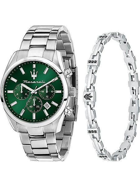 MASERATI Chronograph Maserati Herren-Uhren-Sets Analog Quarz günstig online kaufen