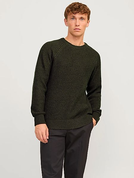 Jack & Jones Rundhalspullover "JJJONES KNIT CREW NECK" günstig online kaufen