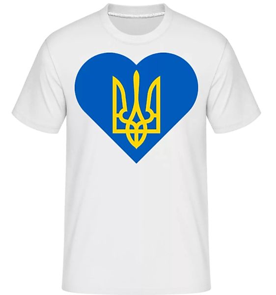 Ukraine Herz · Shirtinator Männer T-Shirt günstig online kaufen