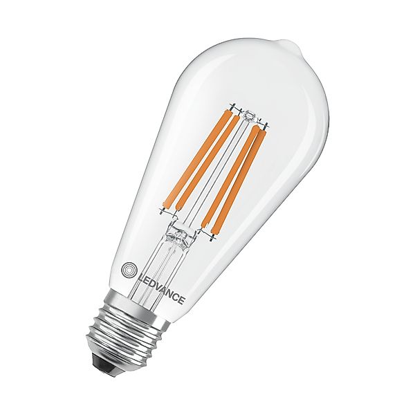 LEDVANCE LED CLASSIC EDISON ENERGY EFFICIENCY A S 3.8W 827 Clear E27 - 4099 günstig online kaufen