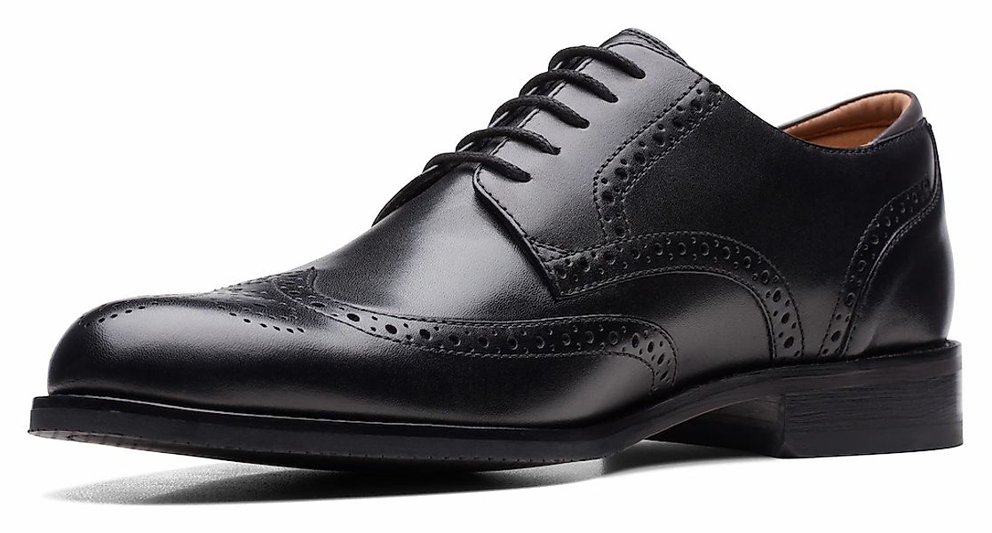 Clarks Budapester "Craft Arlo Limit", Business Schuh, Schnürschuh mit Softf günstig online kaufen