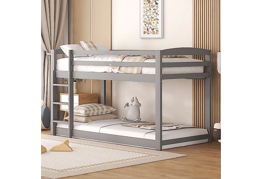 TavilaEcon Etagenbett Kinderbett Jugendbett, Massivholzrahmen, einfache Mon günstig online kaufen