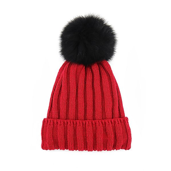 Hollert Bommelmütze Strickmütze Fee mit Fellbommel günstig online kaufen