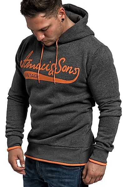 Amaci&Sons Kapuzenpullover MENIFEE Kapuzenpullover Herren Basic günstig online kaufen