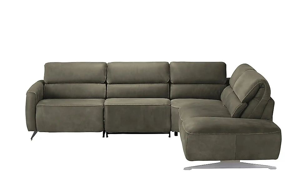 Musterring Ecksofa  MR260 ¦ grün ¦ Maße (cm): B: 281 H: 82 T: 248.0 Polster günstig online kaufen