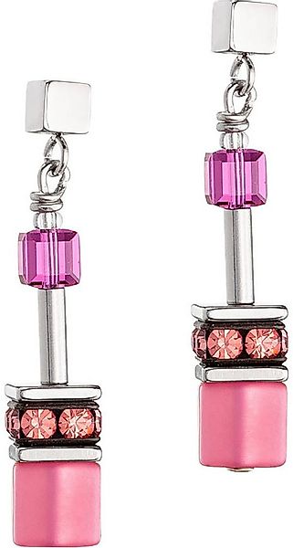 COEUR DE LION Paar Ohrstecker Schmuck Edelstahl GeoCUBE® Iconic Art Nouveau günstig online kaufen