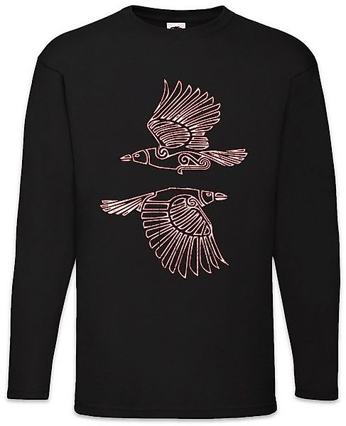 Urban Backwoods Langarmshirt Hugin And Munin III Langarm T-Shirt Odin Thor günstig online kaufen