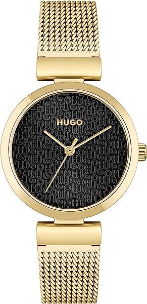 HUGO Quarzuhr #SWEET 1540129, Armbanduhr, Damenuhr, Mineralglas, Edelstahla günstig online kaufen