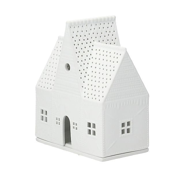 Räder Windlicht Lichthaus Lebkuchen groß weiß günstig online kaufen