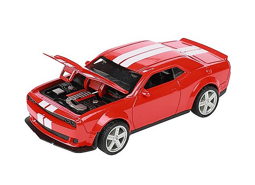 Toi-Toys Modellauto MUSTANG V8 Modellauto mit Rückzug Motor Metall Modell 7 günstig online kaufen