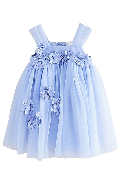 Next Sommerkleid Ärmelloses Mesh-Kleid mit floralen günstig online kaufen