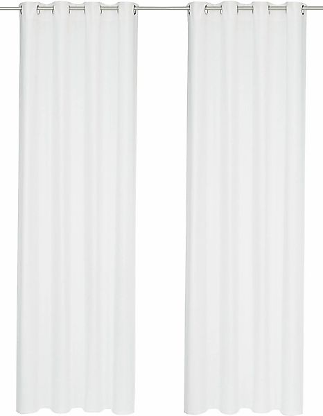 my home Vorhang »Raja«, (2 St.), 2er-Set, Bestseller, einfarbig, modern, pf günstig online kaufen