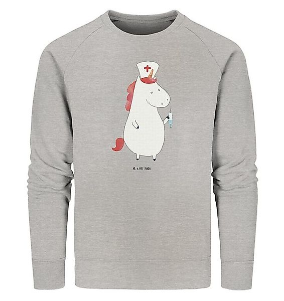 Mr. & Mrs. Panda Longpullover Einhorn Krankenschwester Größe M - Heather Gr günstig online kaufen