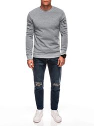 Edoti Sweatshirt Sweatshirt mit Rundhalsausschnitt günstig online kaufen