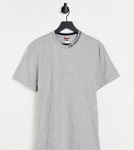 The North Face – Zumu – T-Shirt in Grau, exklusiv bei ASOS günstig online kaufen