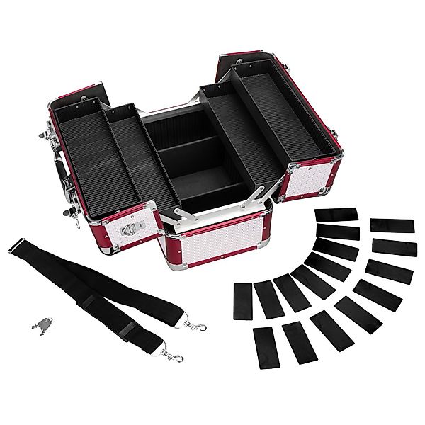 anndora Kosmetikkoffer Multikoffer Sortimentskoffer (weiß), variable Fächer günstig online kaufen