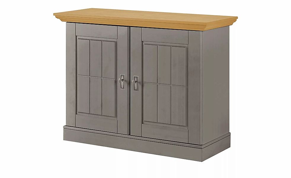 maison bleue Sideboard  Florian ¦ grau ¦ Maße (cm): B: 118,5 H: 90,1 T: 48. günstig online kaufen