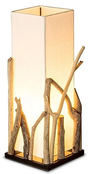 Levandeo® Nachttischlampe, Lampe Tischlampe aus Holz Holzlampe Tischleuchte günstig online kaufen