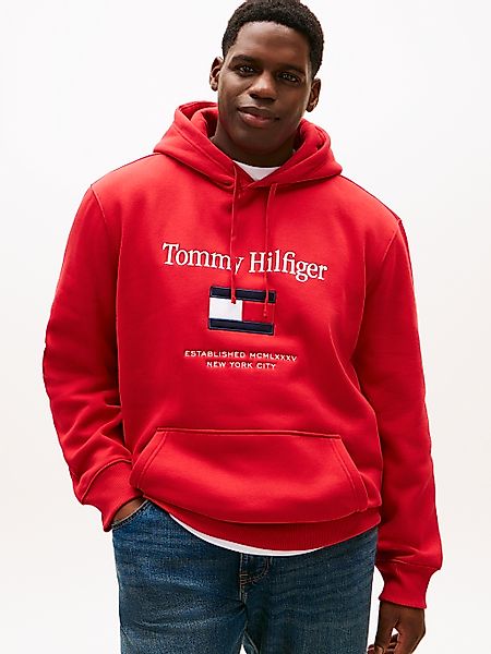 Tommy Hilfiger Big & Tall Hoodie "BT-TOMMY EMBRO FLAG", Große Größen günstig online kaufen