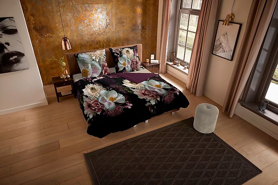 PURE luxury collection Wendebettwäsche »Marleen«, Mikrofaser, 135x200, Pfle günstig online kaufen