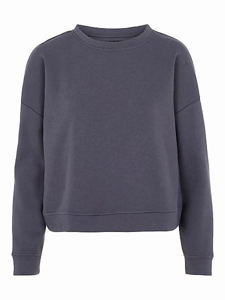 PIECES Lässiges Sweatshirt Damen Blau günstig online kaufen