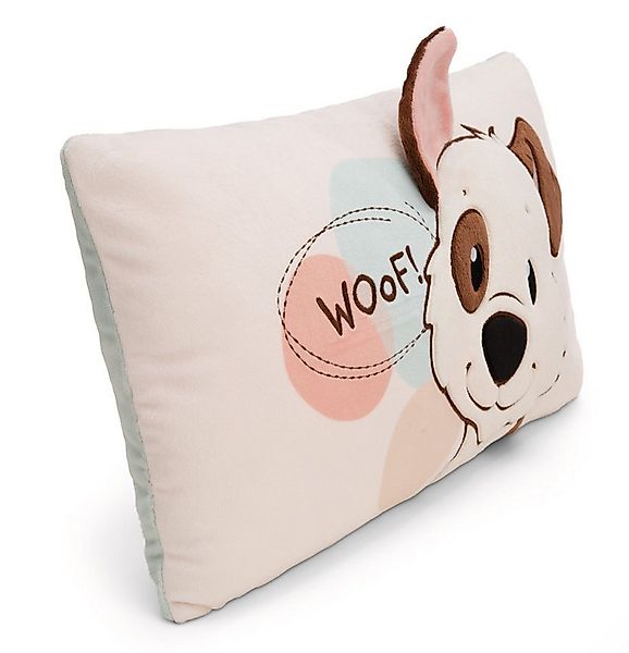 Nici Plüschfigur Nici 62163 Kissen Hund weiß rechteckig 43x25cm GREEN günstig online kaufen