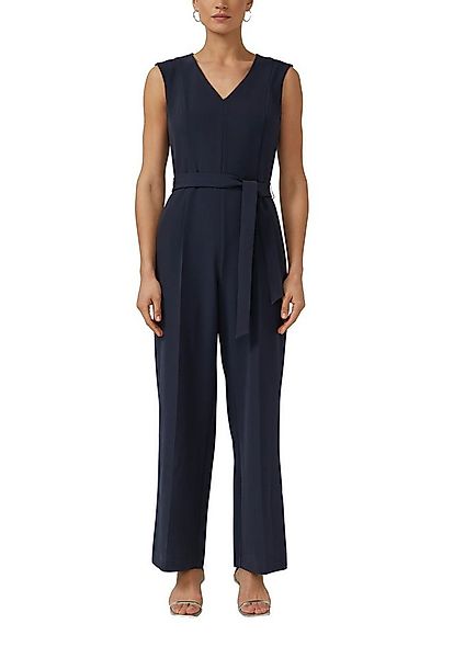 s.Oliver BLACK LABEL Overall mit V-Ausschnitt, mit Gürtel günstig online kaufen
