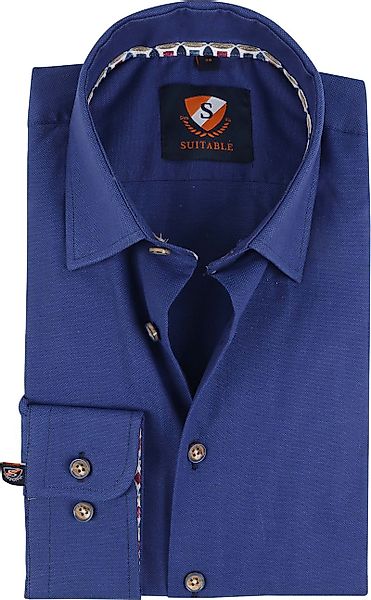 Suitable Hemd Smart Indigo Blau - Größe 39 günstig online kaufen