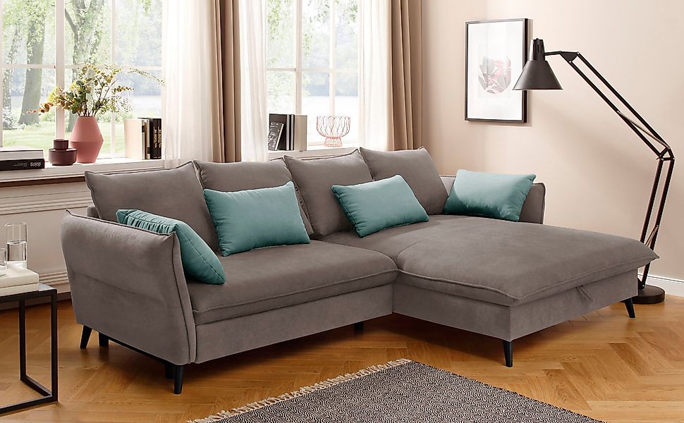 Home affaire Ecksofa Tirano, moderne Optik, günstig online kaufen