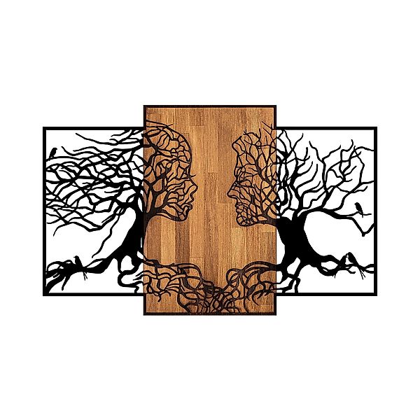 Wallity Wanddekoobjekt 50% WOODEN (Thickness: 3 günstig online kaufen