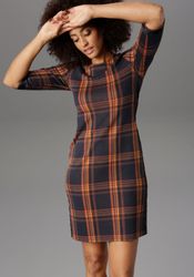 Aniston SELECTED Karokleid mit Galonstreifen günstig online kaufen