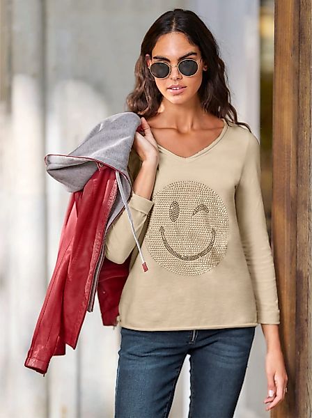 heine Langarmshirt "Shirt", 1 Stk. günstig online kaufen