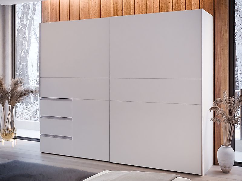 FORTE Schwebetürenschrank Schwebetürenschrank, Stauraum, Schubkästen, erhäl günstig online kaufen