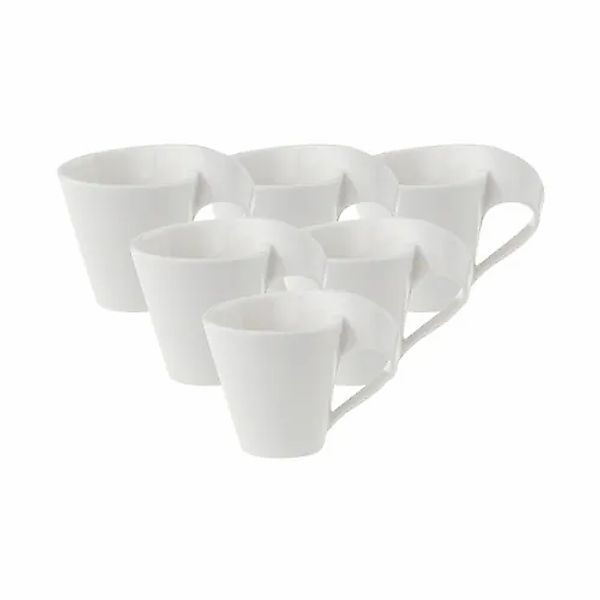 Villeroy & Boch Espressotasse »Mokka-/ Espressotasse NewWave 80 ml 6er Set günstig online kaufen