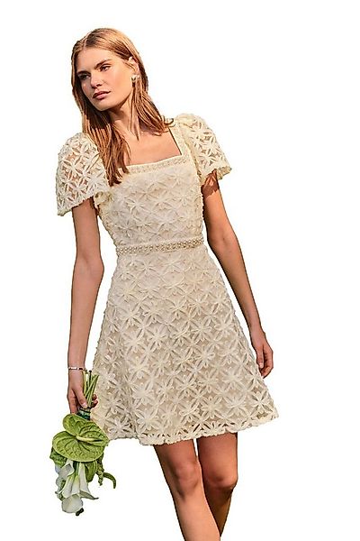Love & Roses Minikleid Love & Roses strukturiertes Minikleid, Brautmode (1- günstig online kaufen