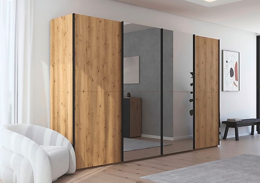 rauch Schwebetürenschrank »Kleiderschrank Schrank Garderobe Schlafzimmersch günstig online kaufen