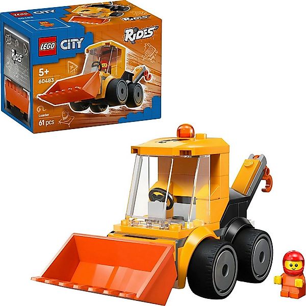 LEGO® Coole Flitzer – Radlader (60483), LEGO City Konstruktionsspielsteine, günstig online kaufen