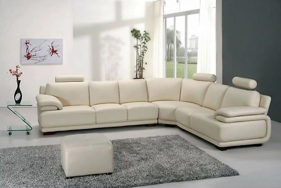 JVmoebel Ecksofa, Luxus Couchen Leder Neu Sofa Sitz Eck Garnitur Polster Ec günstig online kaufen