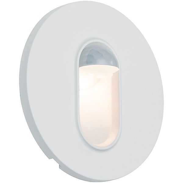 Paulmann LED Wandleuchte »Einbauleuchte rund Weiß 2,7W«, 1 flammig, mit Bew günstig online kaufen