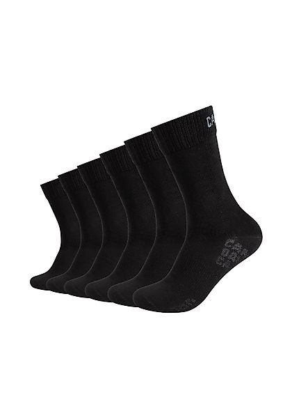 CAMP DAVID Kurzsocken, (6 Paar), Verstärkte Belastungszonen, Komfortables B günstig online kaufen