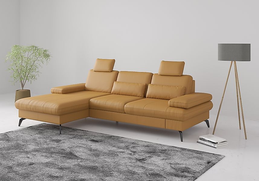 sit&more Ecksofa »Morris L-Form, inkl. Sitztiefenverstellung« wahlweise mit günstig online kaufen