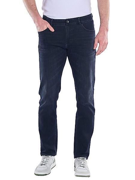 Engbers Stretch-Jeans Herren Jeans 5-Pocket Superstretch, Indigoblau günstig online kaufen